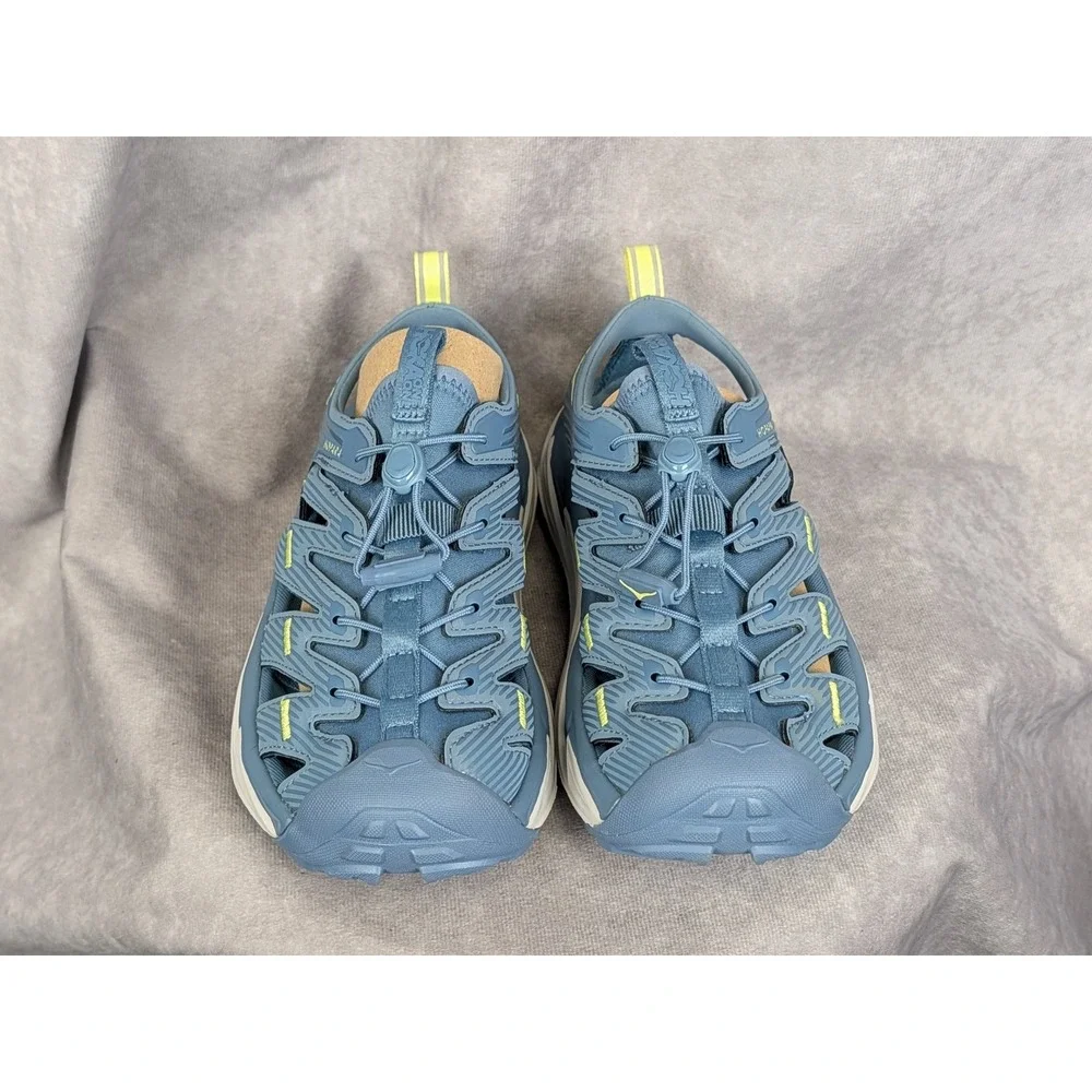 Hoka One One Hopara Women 5.5 Provincial Blue Hiking Mountain Sandals NWOB